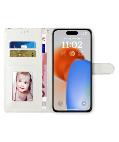 Housse iPhone 15 Pro Attrape rêves coloré