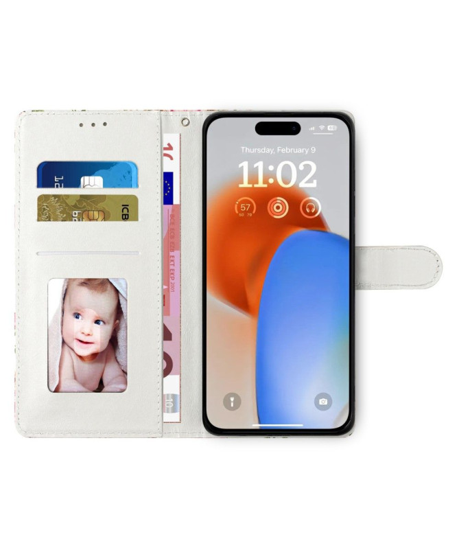 Housse iPhone 15 Pro Attrape rêves coloré