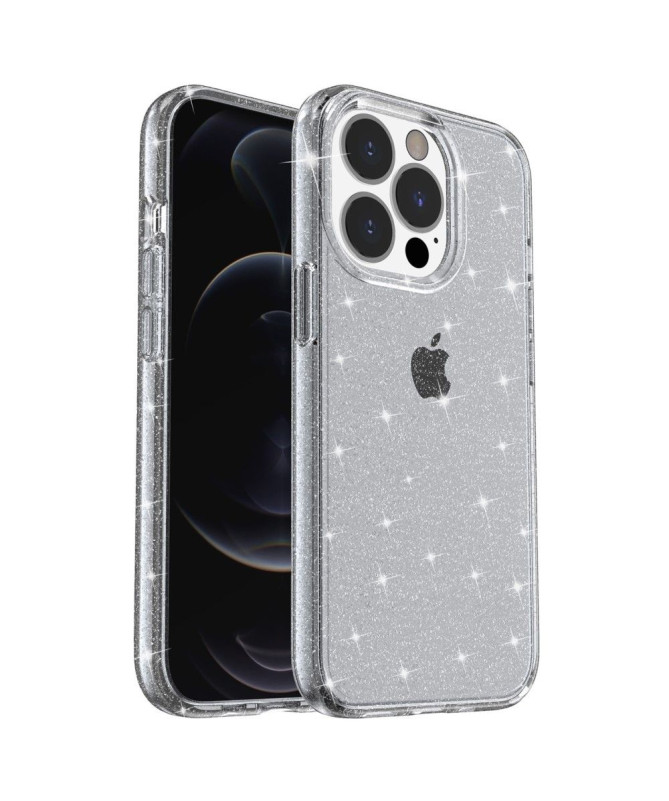 Coque iPhone 15 Pro Paillettes Scintillantes