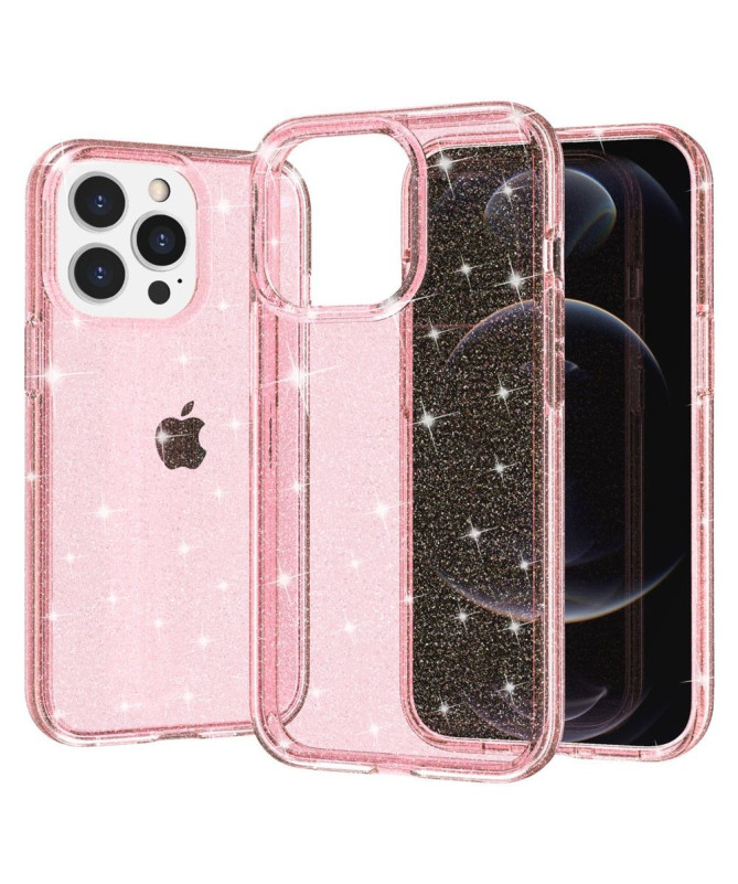 Coque iPhone 15 Pro Paillettes Scintillantes