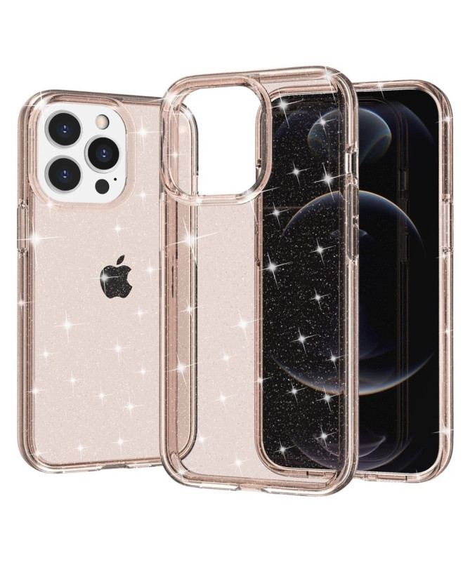 Coque iPhone 15 Pro Paillettes Scintillantes