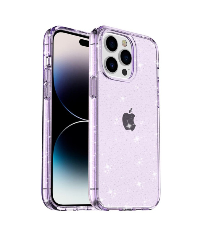 Coque iPhone 15 Pro Paillettes Scintillantes