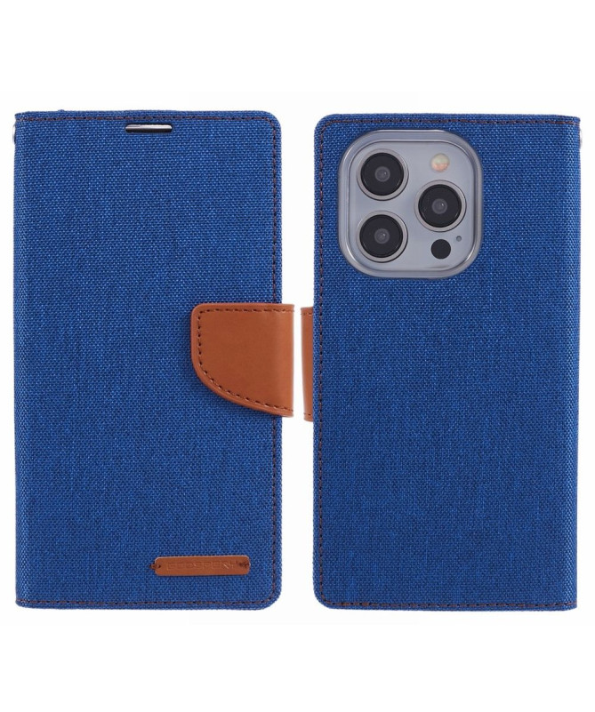 Housse iPhone 15 Pro MERCURY effet toile