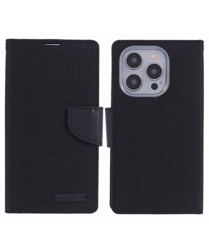 Housse iPhone 15 Pro MERCURY effet toile