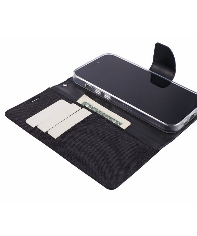 Housse iPhone 15 Pro MERCURY effet toile