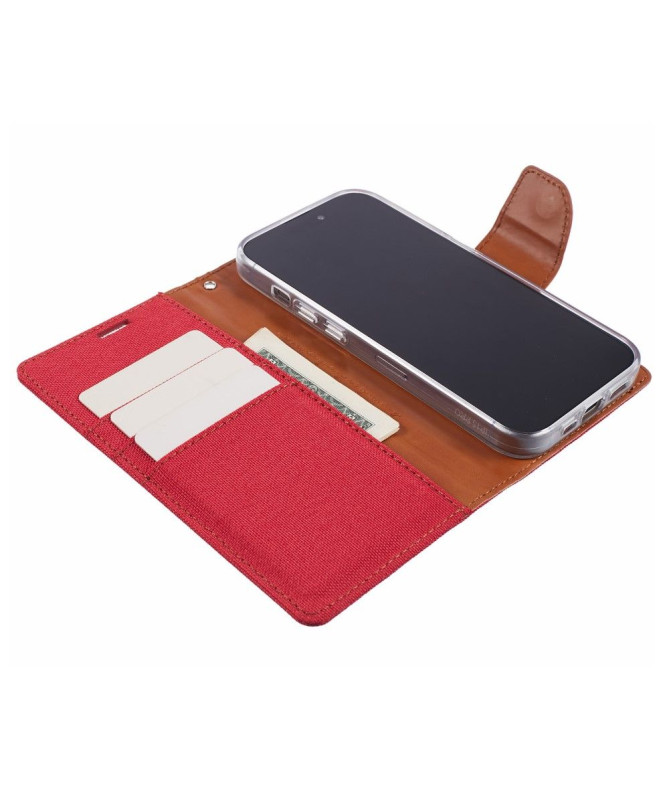 Housse iPhone 15 Pro MERCURY effet toile