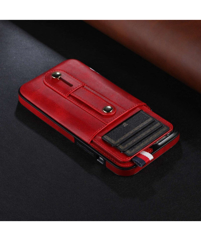 Coque iPhone 15 Pro avec Anse, Support et Porte-Carte