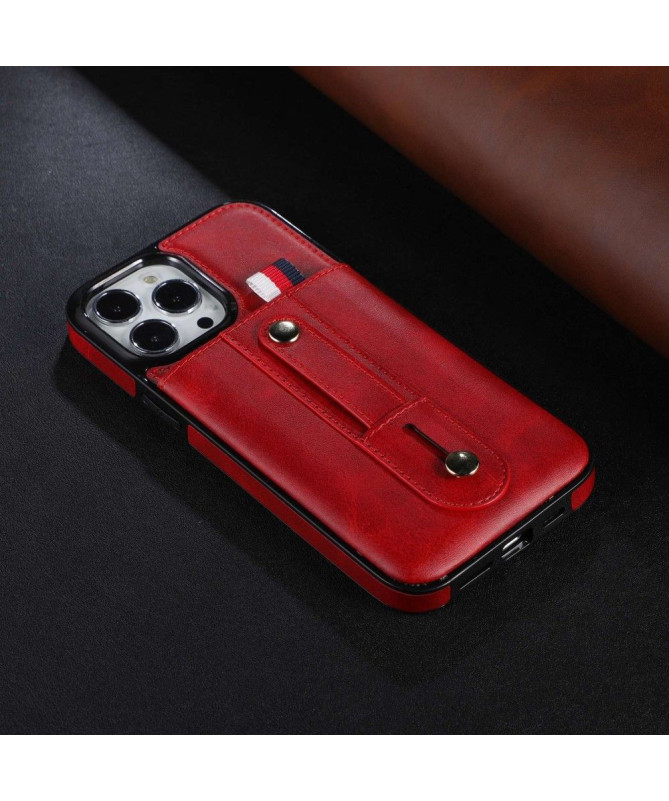 Coque iPhone 15 Pro avec Anse, Support et Porte-Carte