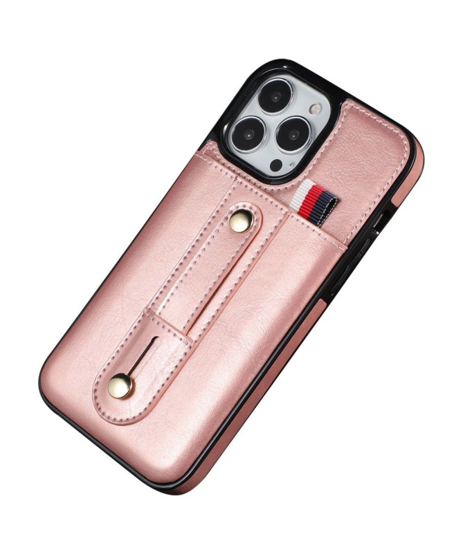 Coque iPhone 15 Pro avec Anse, Support et Porte-Carte