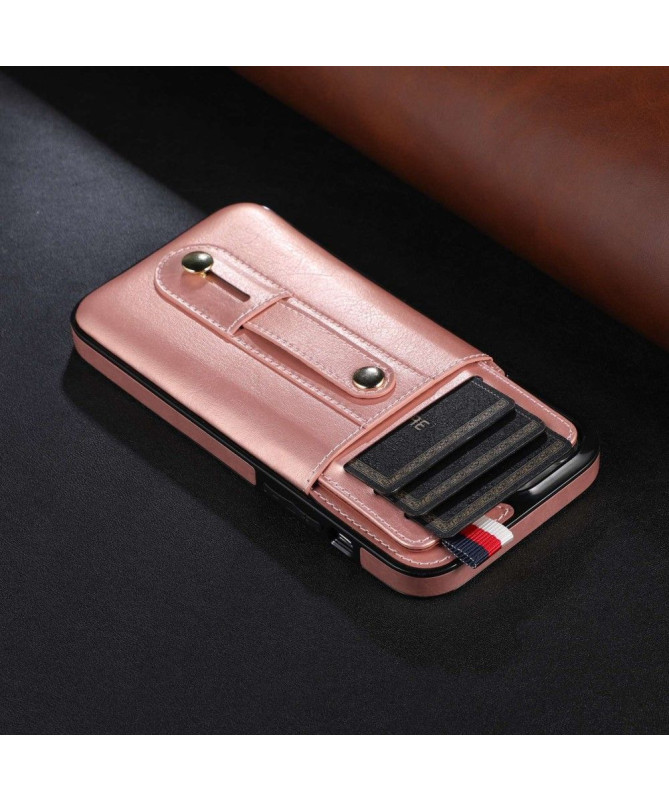 Coque iPhone 15 Pro avec Anse, Support et Porte-Carte