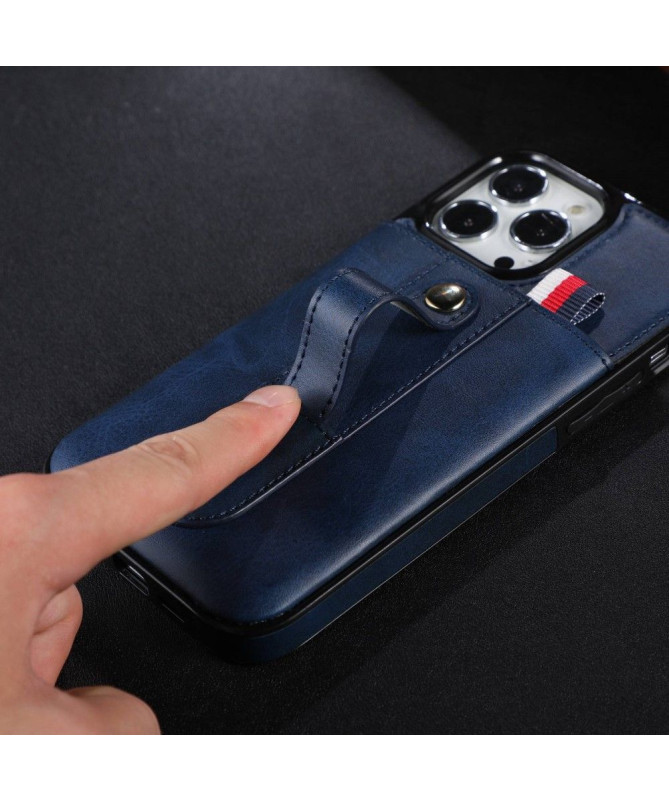 Coque iPhone 15 Pro avec Anse, Support et Porte-Carte