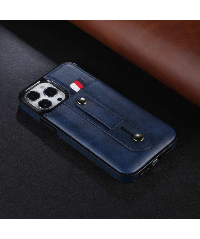 Coque iPhone 15 Pro avec Anse, Support et Porte-Carte