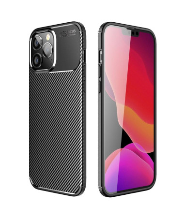 Coque iPhone 14 Pro style fibre de carbone