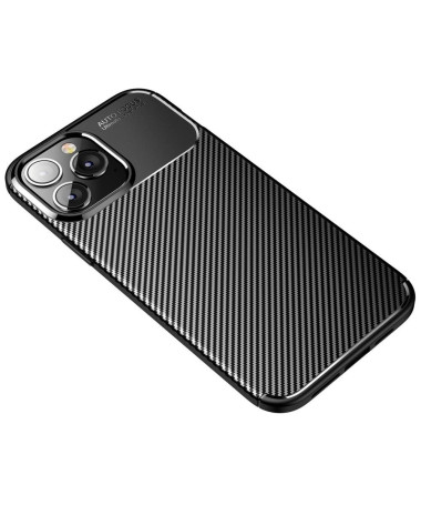 Coque iPhone 14 Pro style fibre de carbone