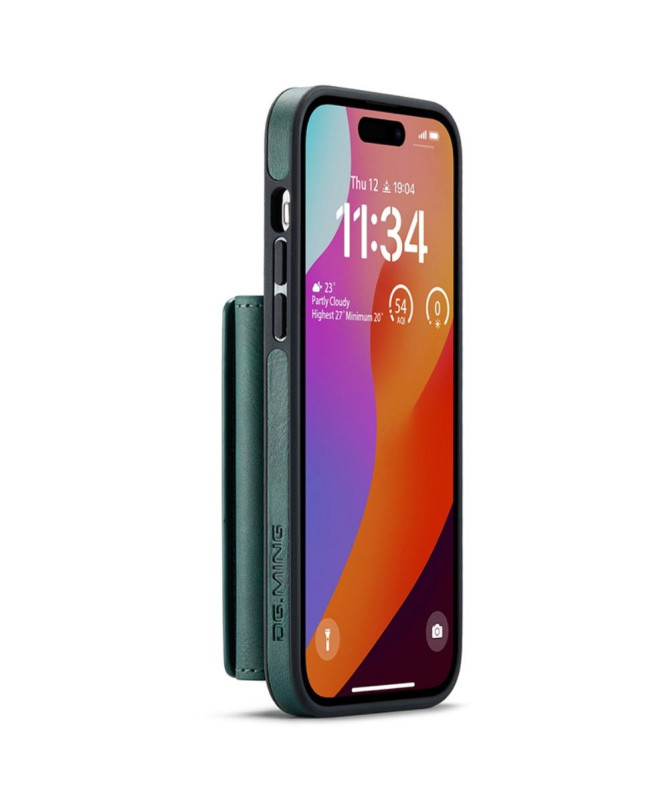 Coque iPhone 14 Pro Porte-Cartes Détachable 2-en-1 DG.MING