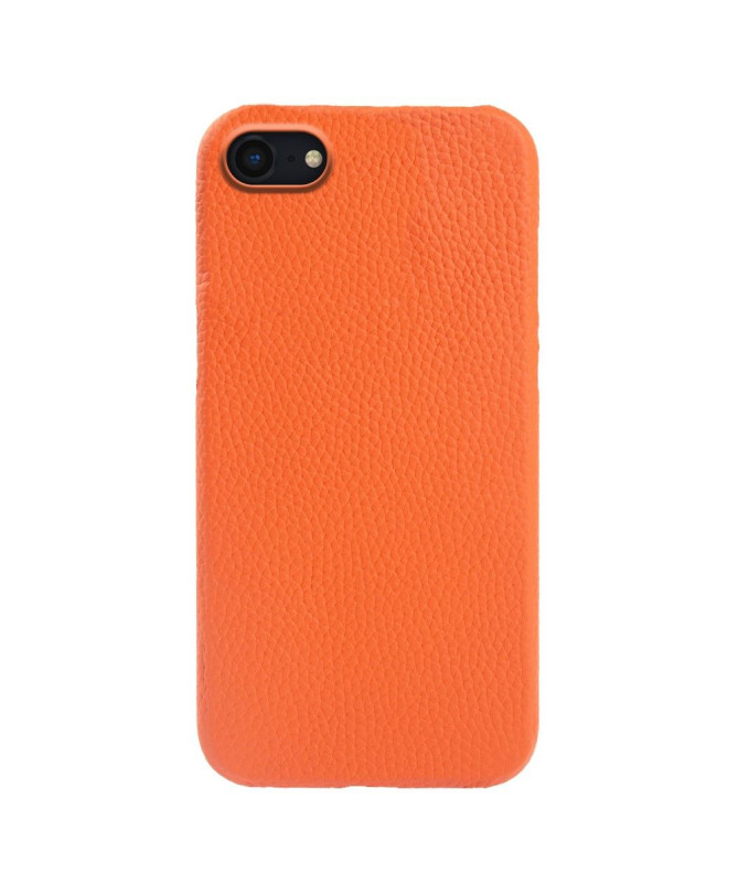 Coque iPhone 7/8/SE (2020/2022) en Cuir à Texture Litchi