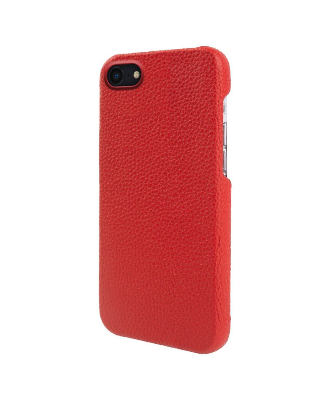 Coque iPhone 7/8/SE (2020/2022) en Cuir à Texture Litchi