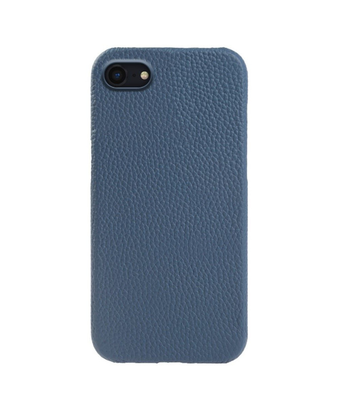 Coque iPhone 7/8/SE (2020/2022) en Cuir à Texture Litchi