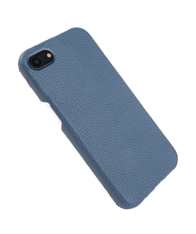 Coque iPhone 7/8/SE (2020/2022) en Cuir à Texture Litchi