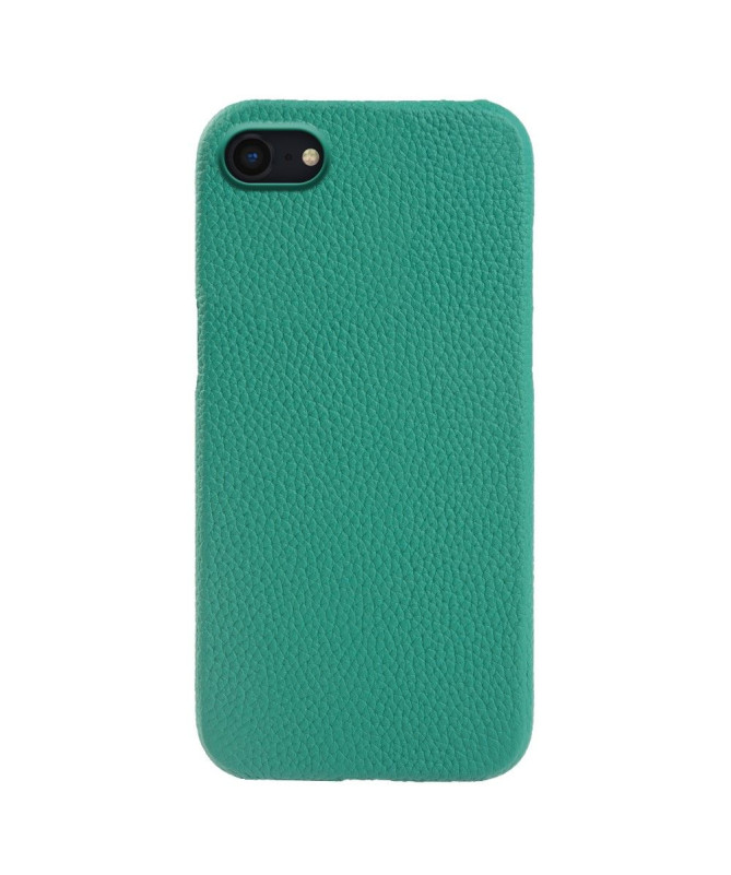 Coque iPhone 7/8/SE (2020/2022) en Cuir à Texture Litchi