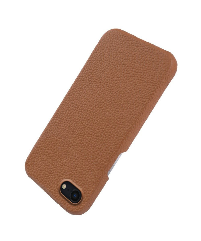 Coque iPhone 7/8/SE (2020/2022) en Cuir à Texture Litchi