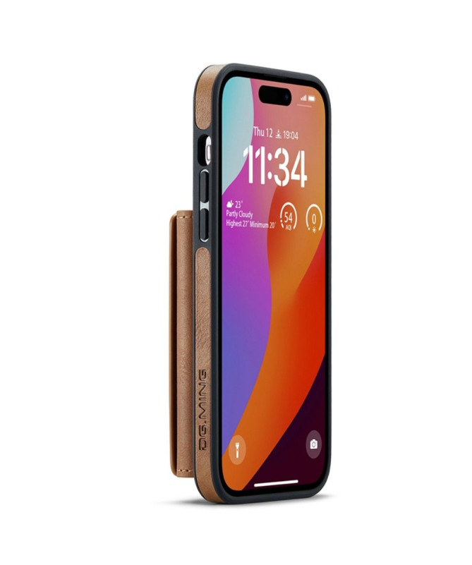 Coque iPhone 14 Pro Max Porte-Cartes Détachable 2-en-1 DG.MING