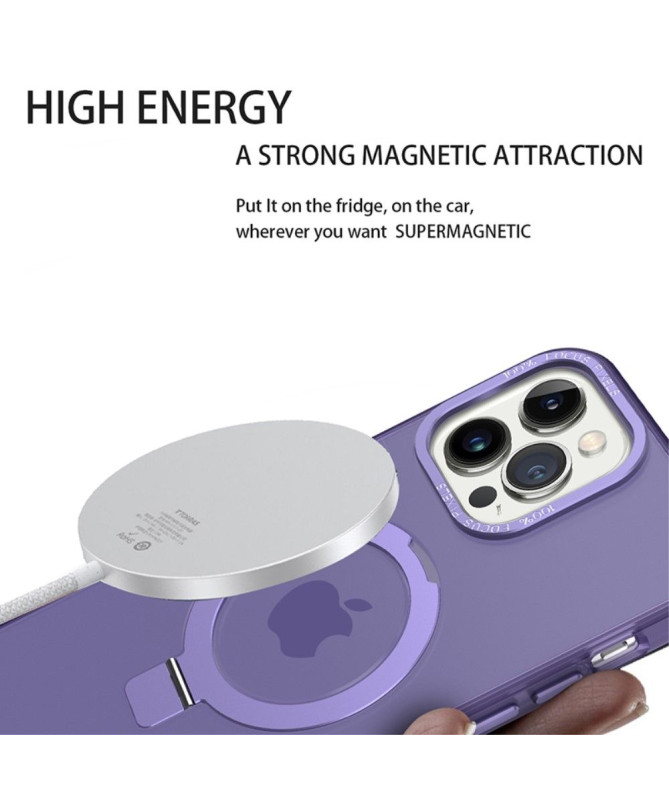 Coque pour iPhone 14 Pro Max avec Support Compatible Magsafe