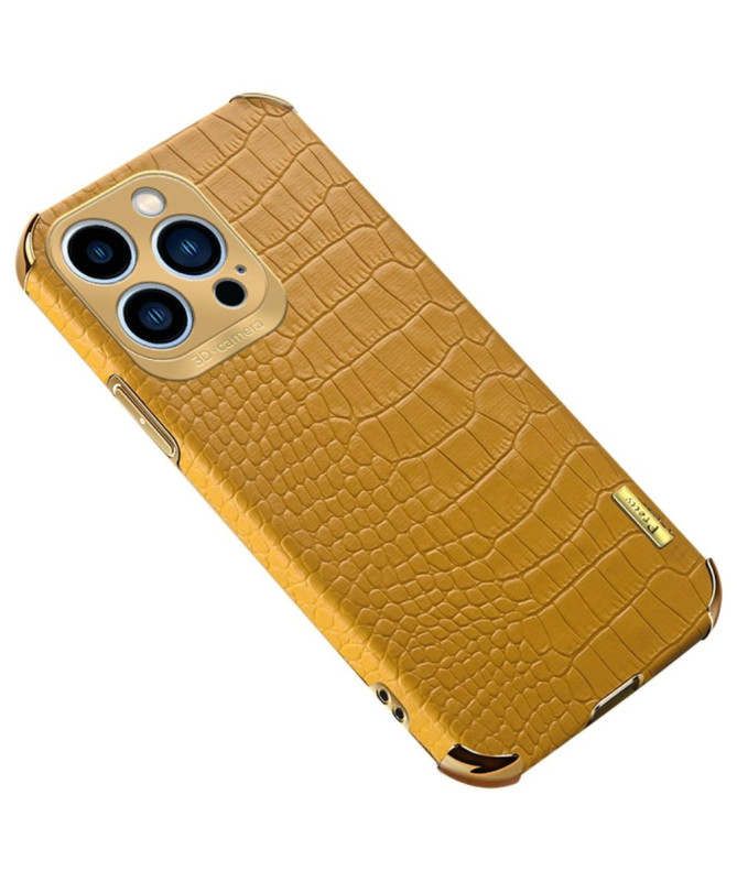 Coque iPhone 14 Pro Max Texture Crocodile