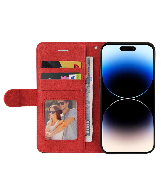 Housse iPhone 15 Pro Bicolore artistique