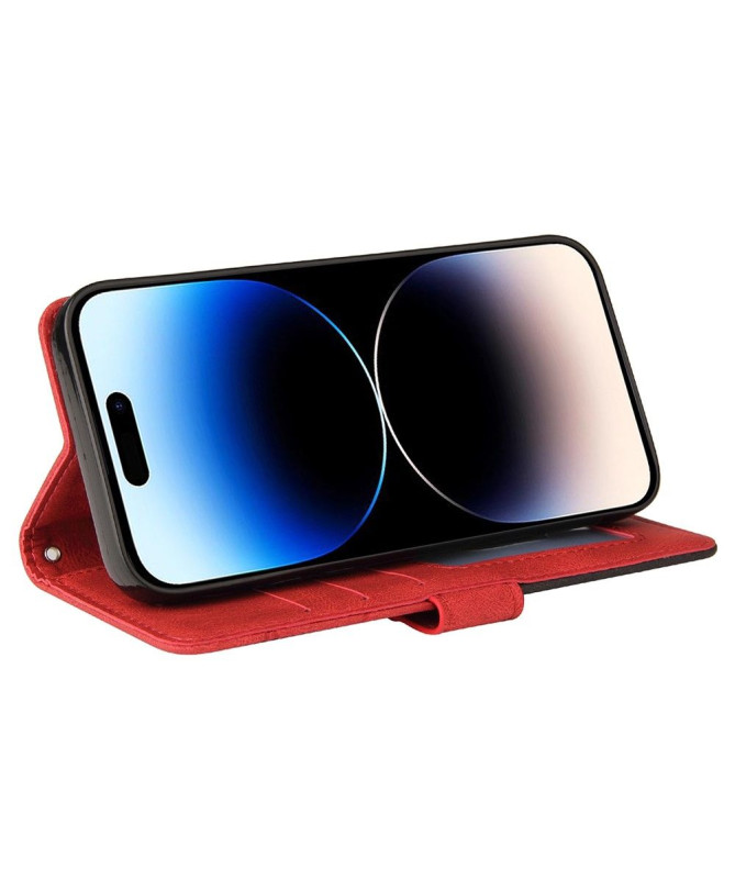 Housse iPhone 15 Pro Bicolore artistique