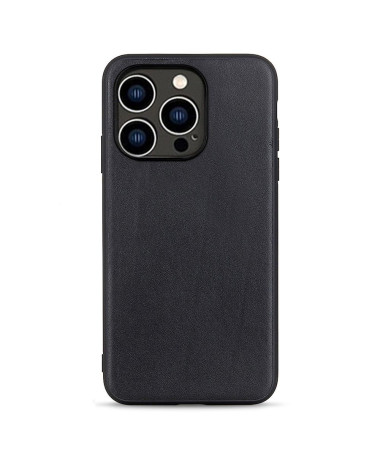 Coque iPhone 15 Pro Cuir Grainé