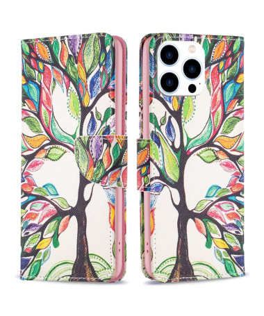 Housse iPhone 15 Pro Dessin Arbre