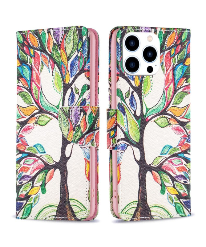 Housse iPhone 15 Pro Dessin Arbre
