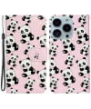 Housse iPhone 15 Pro multiples pandas