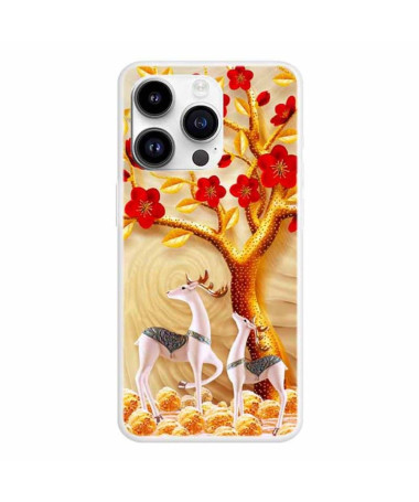 Coque iPhone 15 Pro Cerf sika