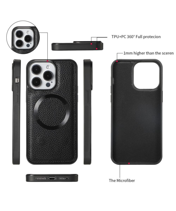 Housse Portefeuille et Coque Cuir Détachable pour iPhone 14 Pro Max