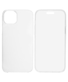 Coque iPhone 15 Avant et Arrière Transparente