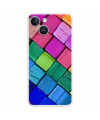 Coque iPhone 15 Blocs Colorés