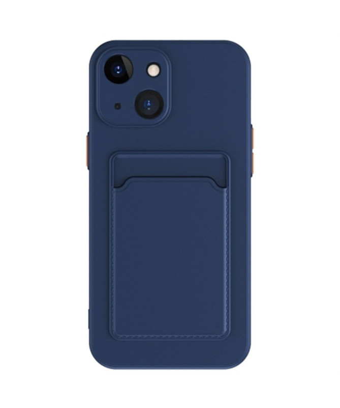 Coque iPhone 15 en silicone porte-carte