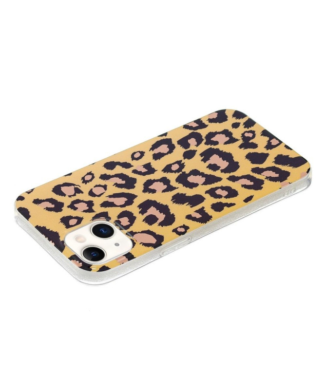 Coque iPhone 15 Léopard