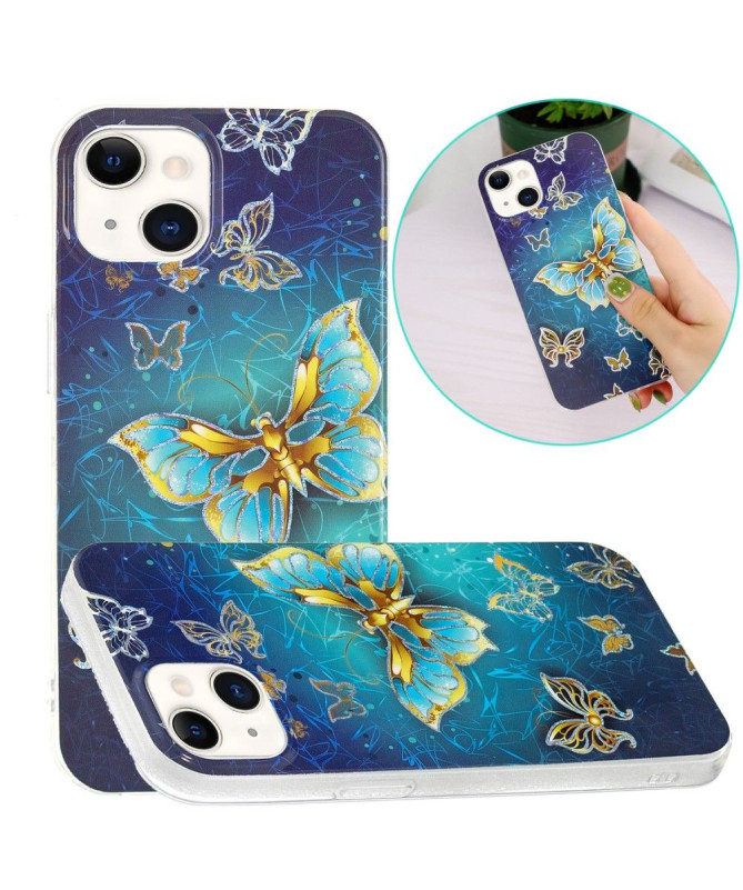 Coque iPhone 15 Papillons