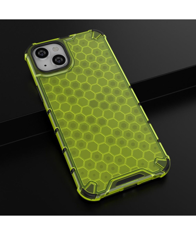 Coque iPhone 15 Design Nid d'abeille