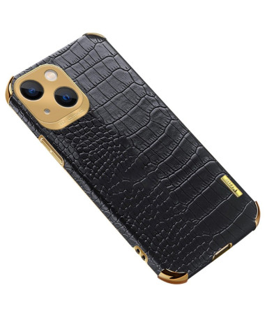 Coque iPhone 15 Texture Crocodile