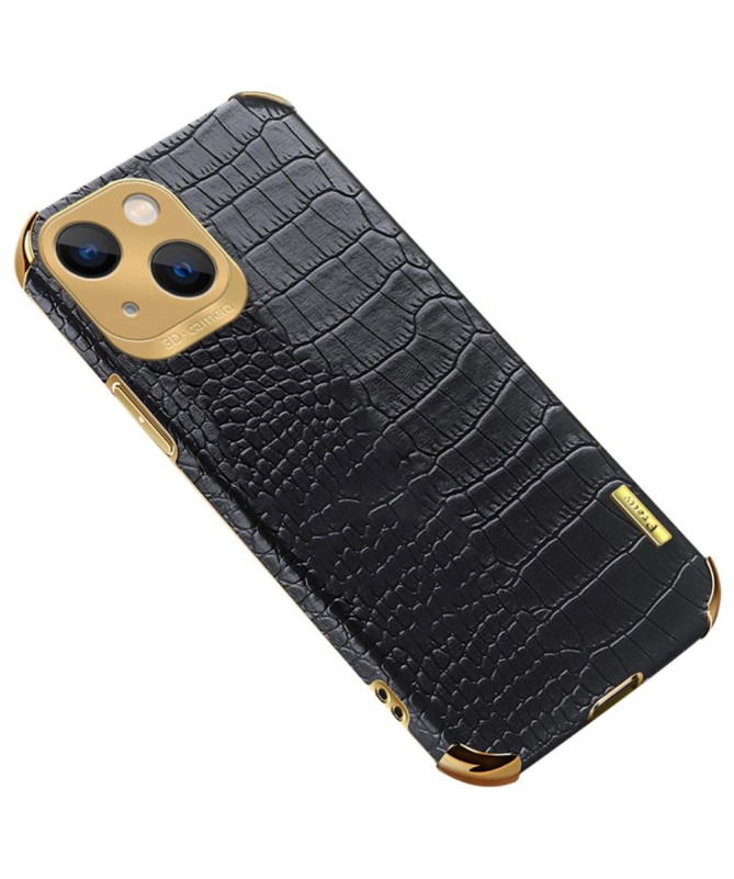 Coque iPhone 15 Texture Crocodile