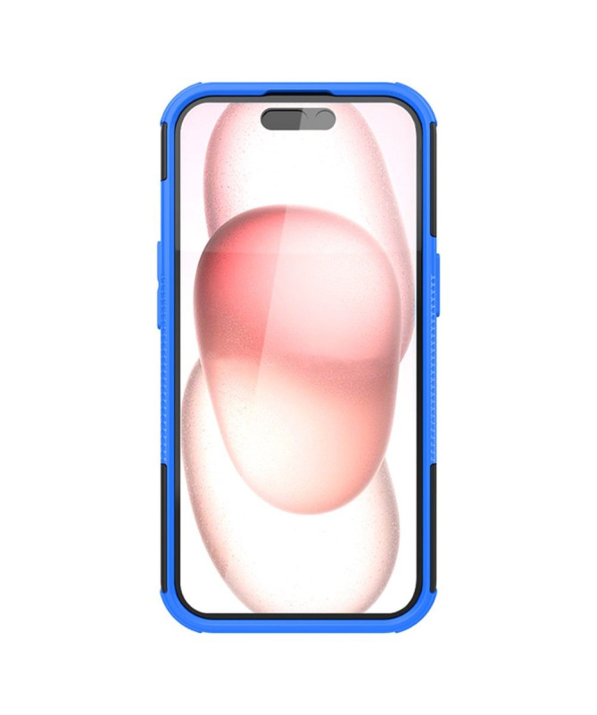 Coque iPhone 15 Antidérapante avec Support Intégré