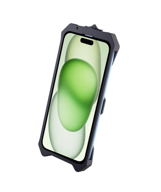Coque iPhone 15 Plus antichoc en alliage d'aluminium