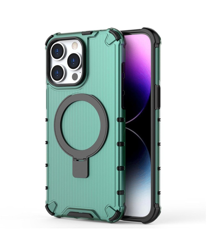 Coque iPhone 12 Pro Max Design à Rayures avec Anneau