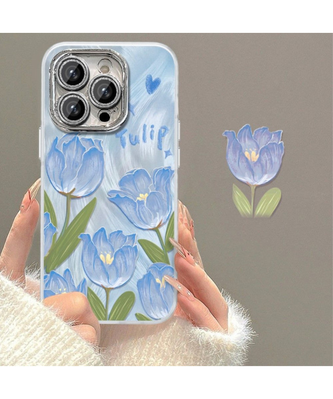 Coque iPhone 12 Pro Max Motif Tulipe