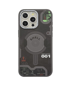 Coque iPhone 15 Pro Max Motif de Carte Électronique