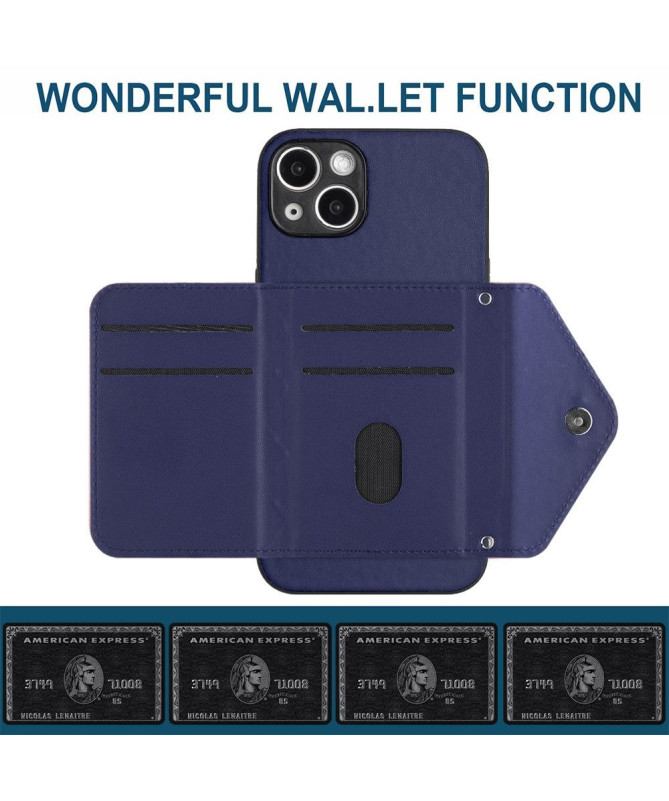 Coque iPhone 15 Plus porte-cartes Series-8
